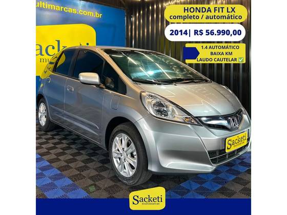 HONDA FIT 1.4 LX 16V FLEX 4P AUTOMÁTICO HONDA FIT 1.4 LX 16V FLEX 4P AUTOMÁTICO